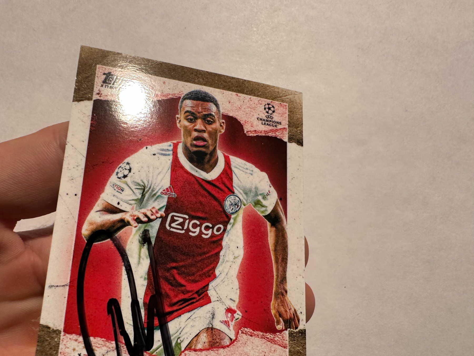 Panini Carte collezionabili: 2021 Topps Ryan Gravenbergh on card Auto – Usato da Hagendorn venduto da Pokecollectorch 4