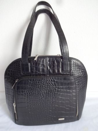 ** NAVYBOOT** Echt Lackleder Tasche