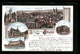 Litho Basel, St. Jacobs Denkmal, Gesamta