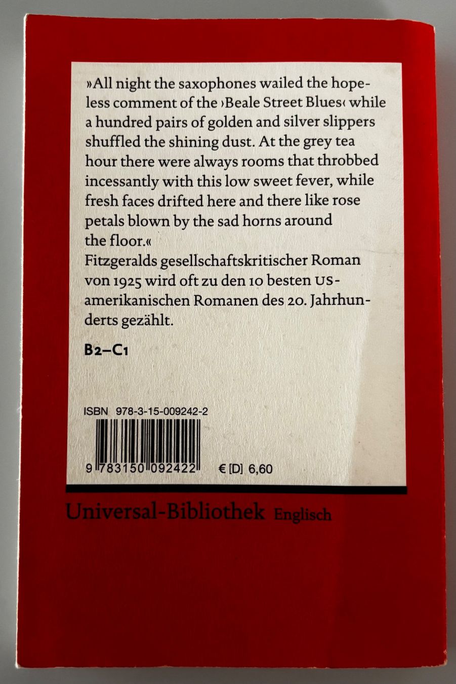 Libri: The Great Gatsby – Usato da Basel venduto da cla_z7cp 1