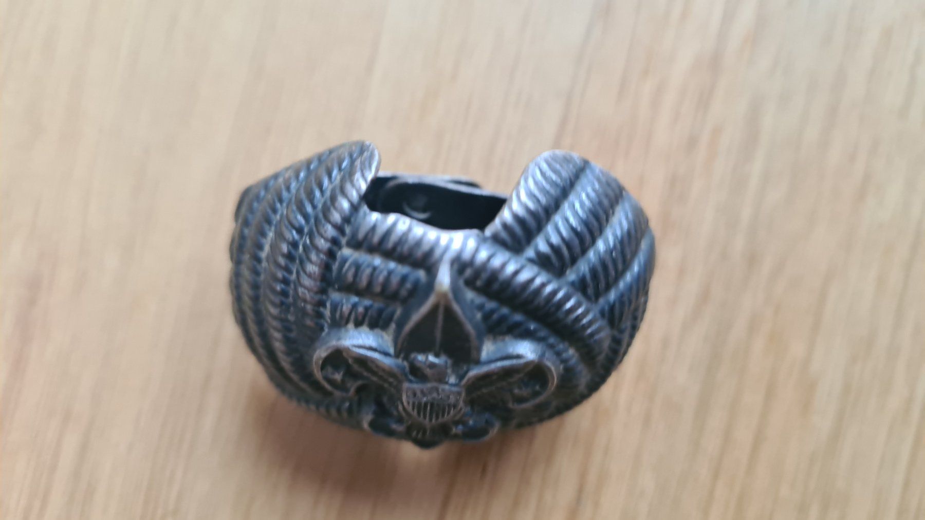 Plaketten & Abzeichen: Vintage Alter Pfadfinder Halstuchring / Boy Scouts Ring – Gebraucht aus Winterthur von stufaphi 2
