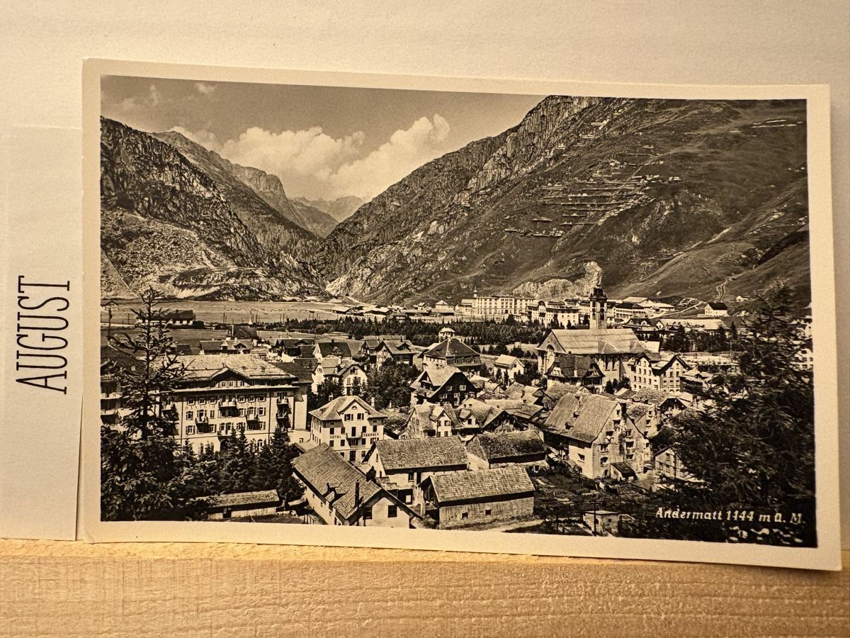 Cartoline postali: AK von Andermatt – Usato da Rümlang venduto da Kartenpost1