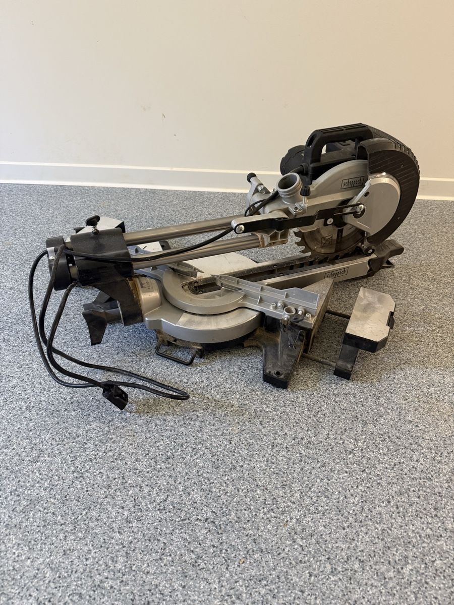 Scheppach Seghe: Kappsäge Scheppach HM 120 L guter Zustand – Usato da Winterthur venduto da Bogdan1986