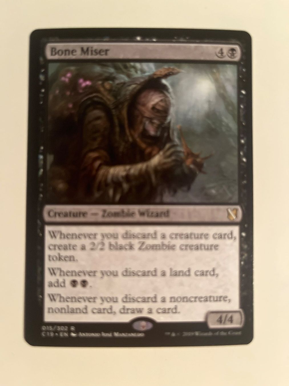 Magic The Gathering Sammelbilder & Trading cards: 1 x Bone Miser - Magic: The Gathering - MtG – Gebraucht aus Kriens von Shadi1980