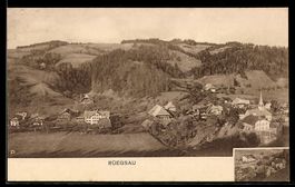 AK Rüegsau, Ortsansicht mit Umgebung, Teilansicht