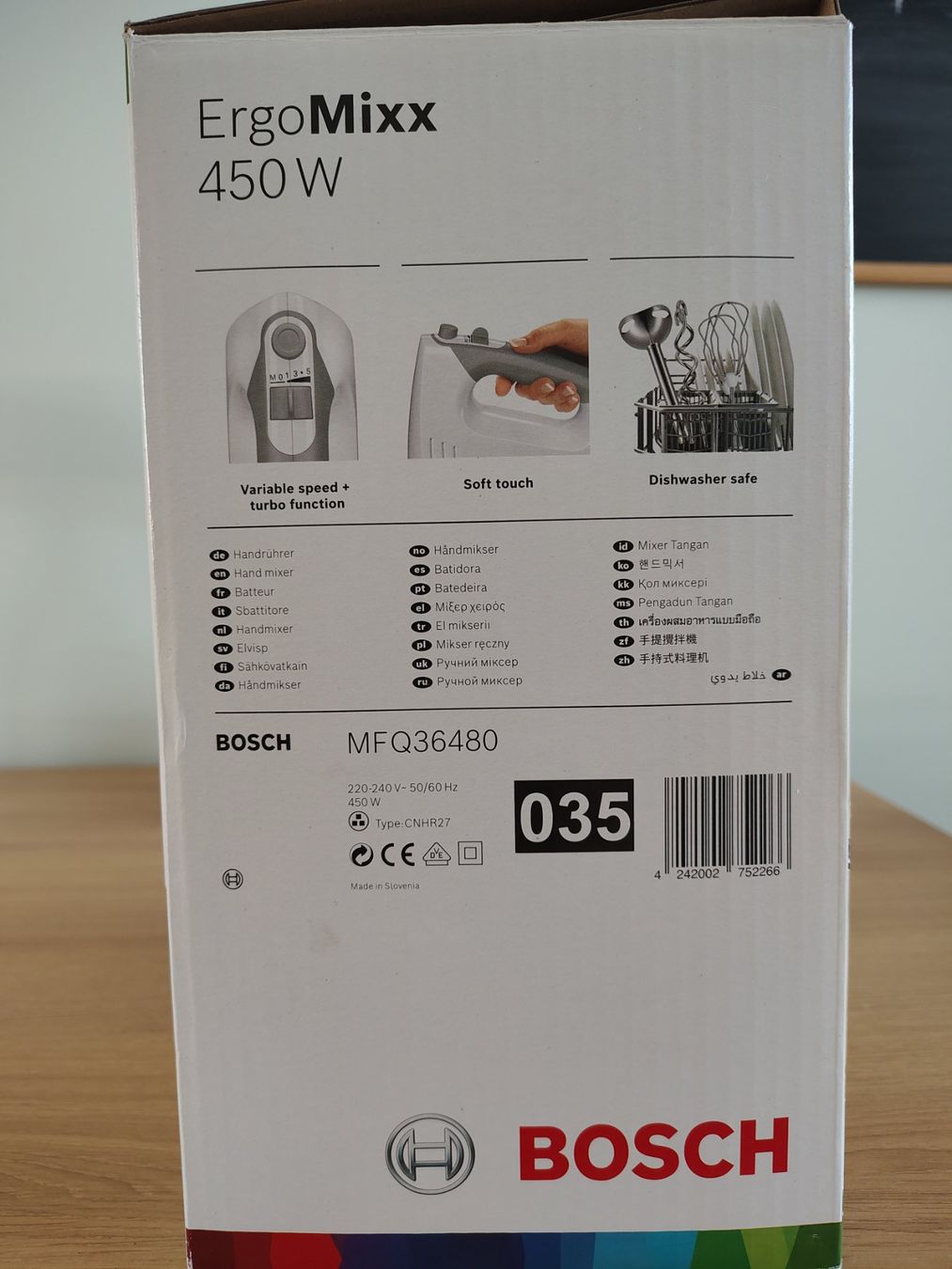 Bosch Elettrodomestici da cucina: Bosch ErgoMixx 450 W Handmixer – Usato da Horgen venduto da Helix36 2