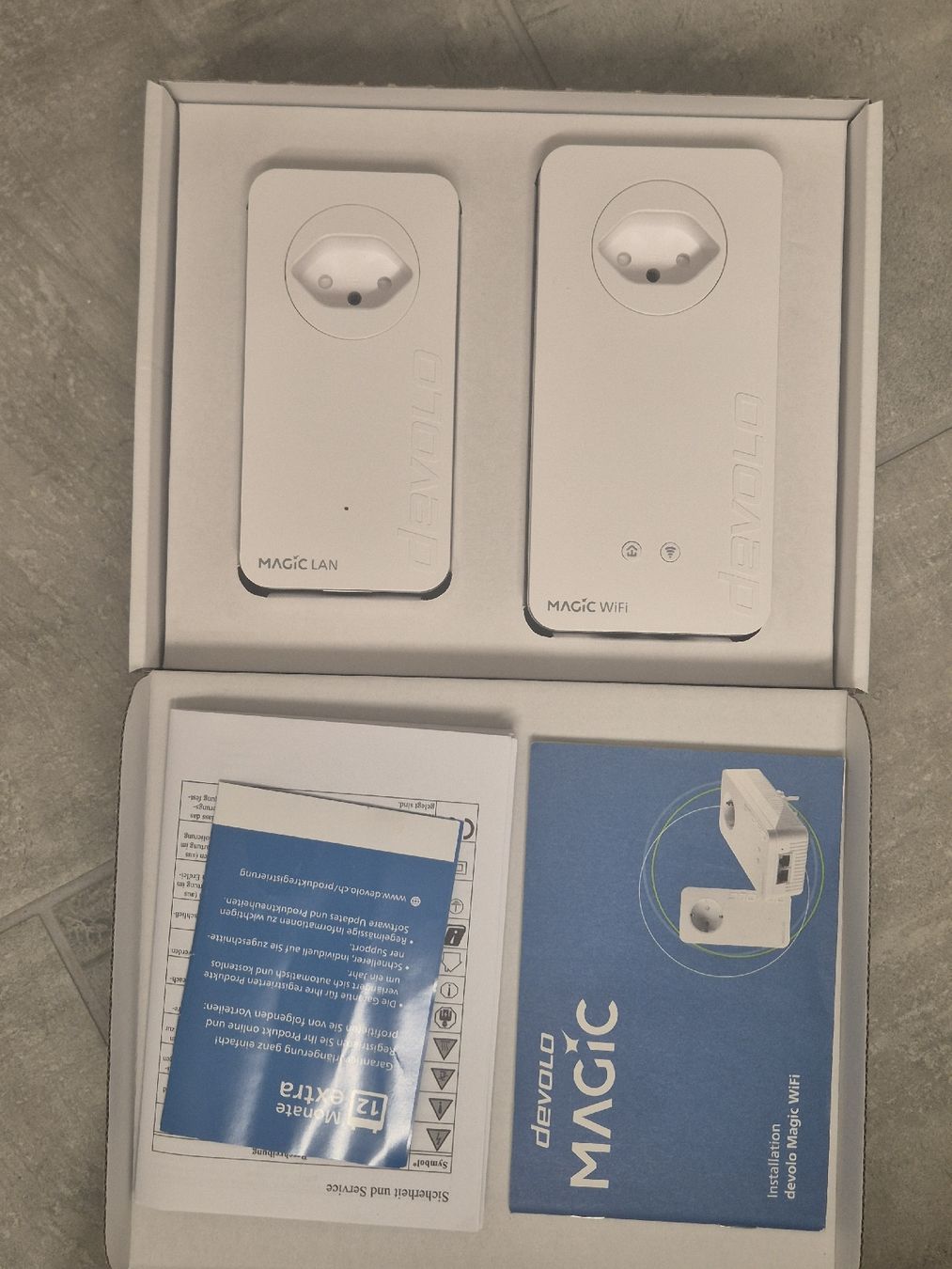 Devolo Unità & Adattatore: Devolo Magic 1 WiFi Starter Kit + Erweiterung Top Zustand – Usato da Pratteln venduto da attech_ 4