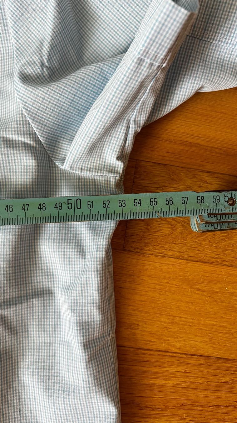 Eterna Camicette: Eterna Bluse, hellblau-weiss kariert, Grösse 40 – Nuovo (secondo la descrizione) da Küsnacht ZH venduto da Gila1983 3