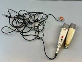 ♦️ 2x VINTAGE MIKROFONE „SENNHEISER“ AB 1.- !!!