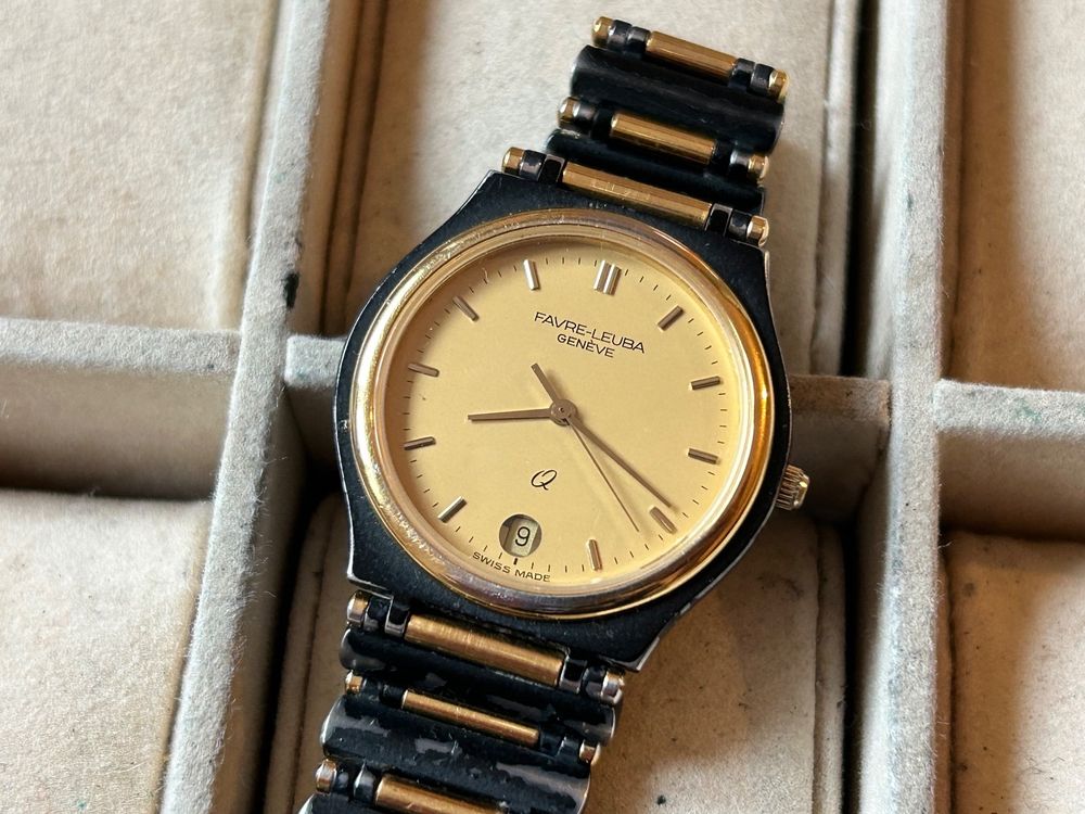 Montre Mécanique Favre Leuba Homme - Mouvement Manuel - Occasion - Marque Suisse Vintage