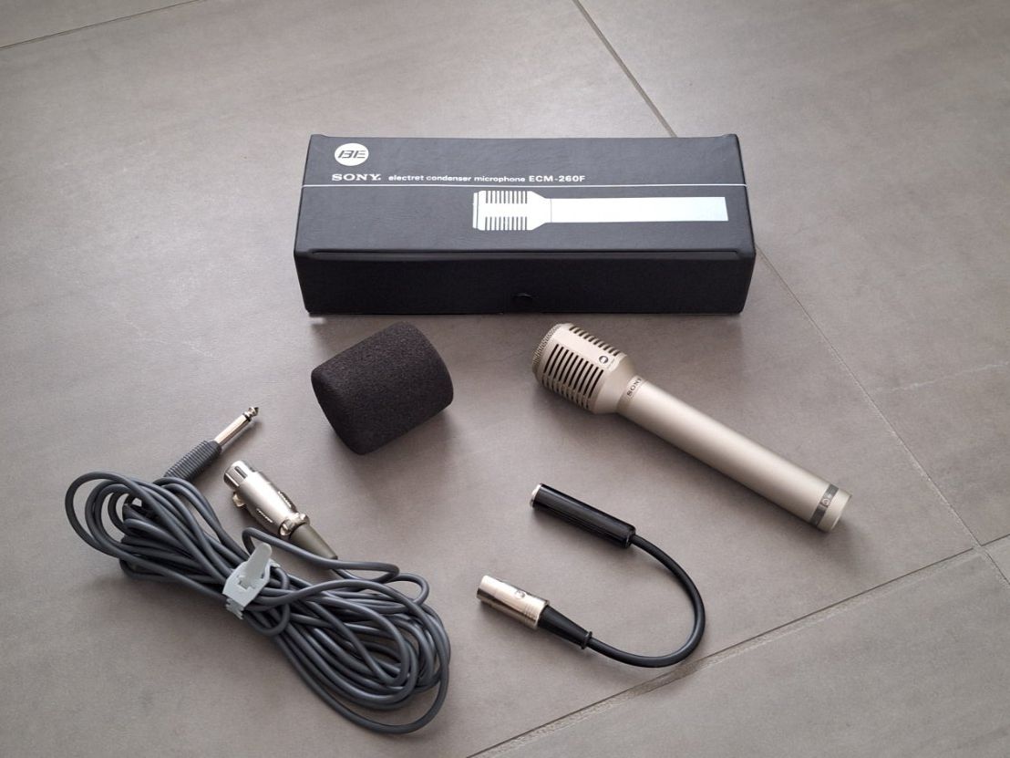 Sony Microfoni: Retro Sony Mikrofon ECM-260-F – Nuovo (secondo la descrizione) da Märstetten venduto da activemember