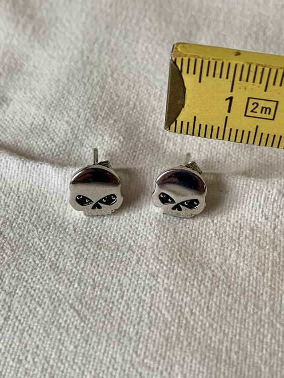 Harley-Davidson Schmuckset: Halskette + Ohrringe Silber 925 3
