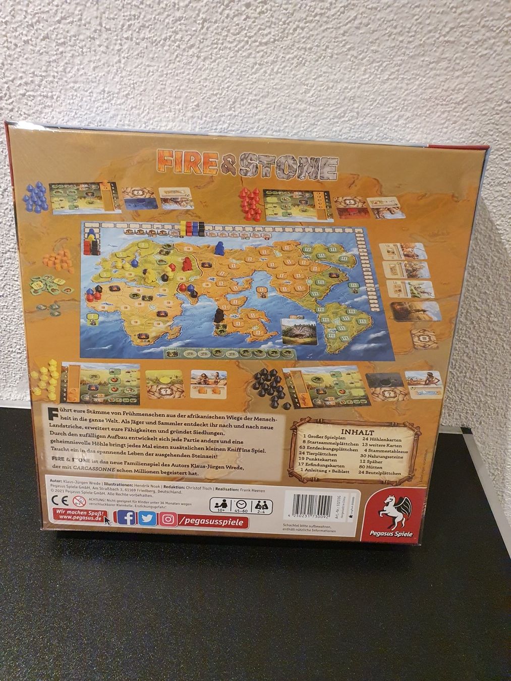 Giochi: Neu - Pegasus Spiele - FIRE & STONE – Nuovo e nell'imballaggio originale da Dagmersellen venduto da Jarsetz_Restposten 1