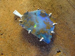 Opal Anhänger S925 / Australien