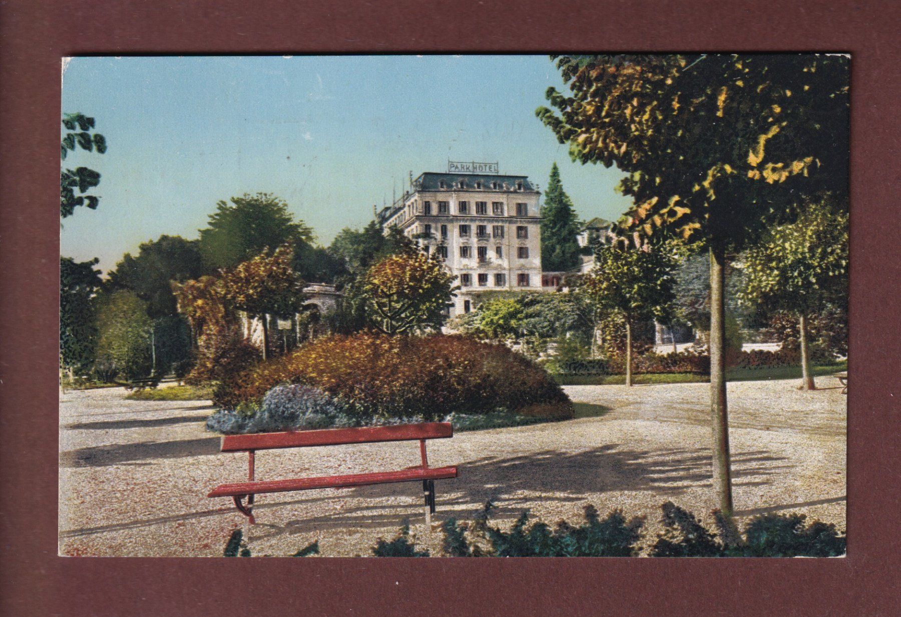 Cartes postales: LUGANO - Park Hotel - 1951 – D'occasion à Pully par nicecards