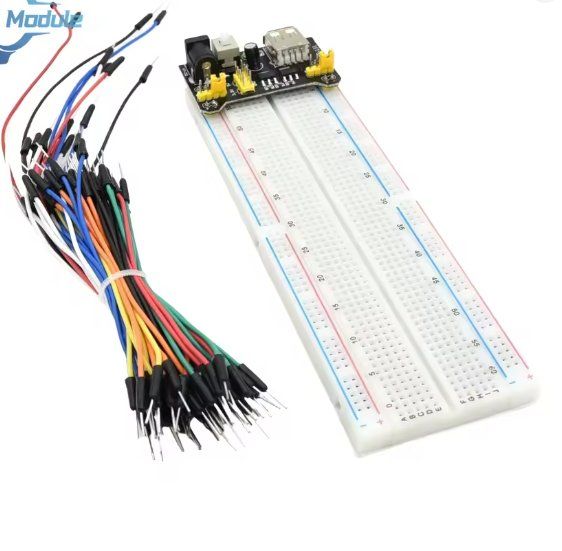 Composants électroniques: 830 Punkte Breadboard Kit mit 65 Jumper Wire und Stomvers. – Neuf avec emballage d'origine à Illnau par diy-shop