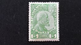 Liechtenstein Zmst. Nr. 1y**  (50.--)   28