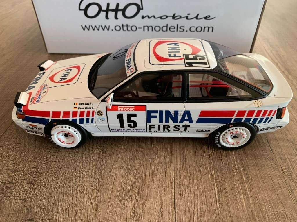 Toyota Modellini d'auto: TOYOTA CELICA GT-4 OTTO MODELS 1/18 – Nuovo e nell'imballaggio originale da Tolochenaz venduto da Dorry01 1