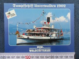 RADDAMPFER DS UNTERWALDEN VIERWALDSTÄTTERSEE BELEBT LU AK