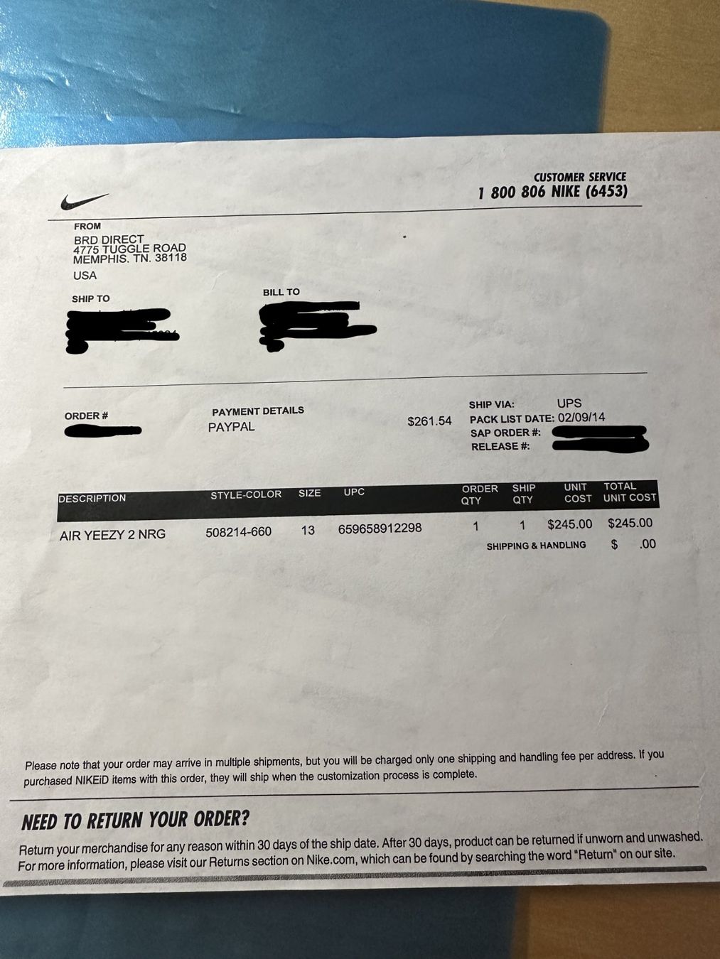Nike Scarpe da uomo: Nike Air Yeezy 2 SP Red October Authentic Deadstock US 13 – Nuovo (secondo la descrizione) da Zürich venduto da maruos 9