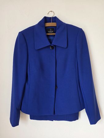 Madeleine Royal Blue Skirt Suit Set – CH 38