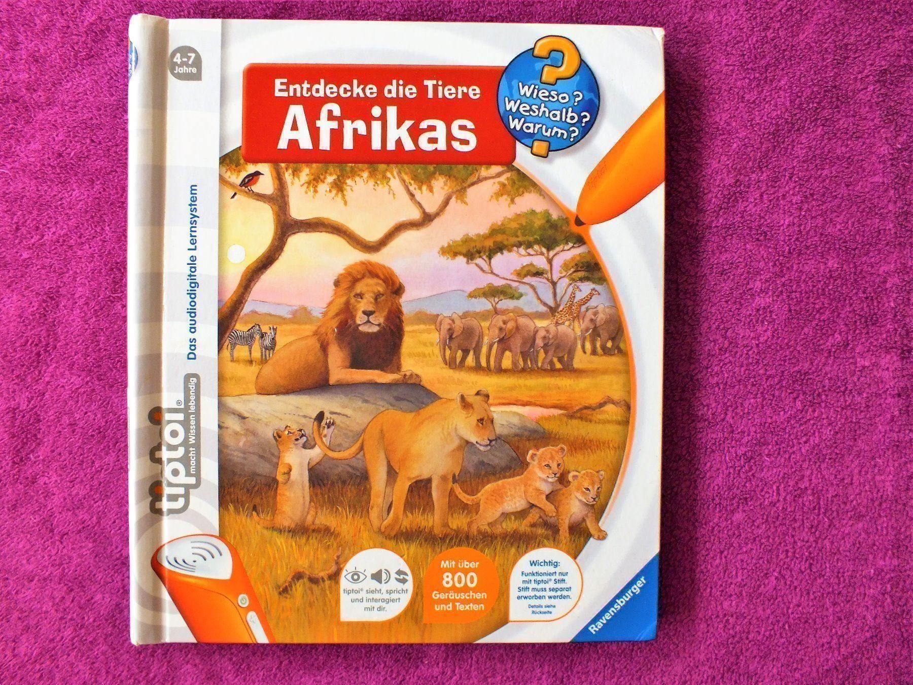 Libri: tiptoi Buch - Endecke die Tiere Afrikas – Usato da Müllheim Dorf venduto da Seeeule01
