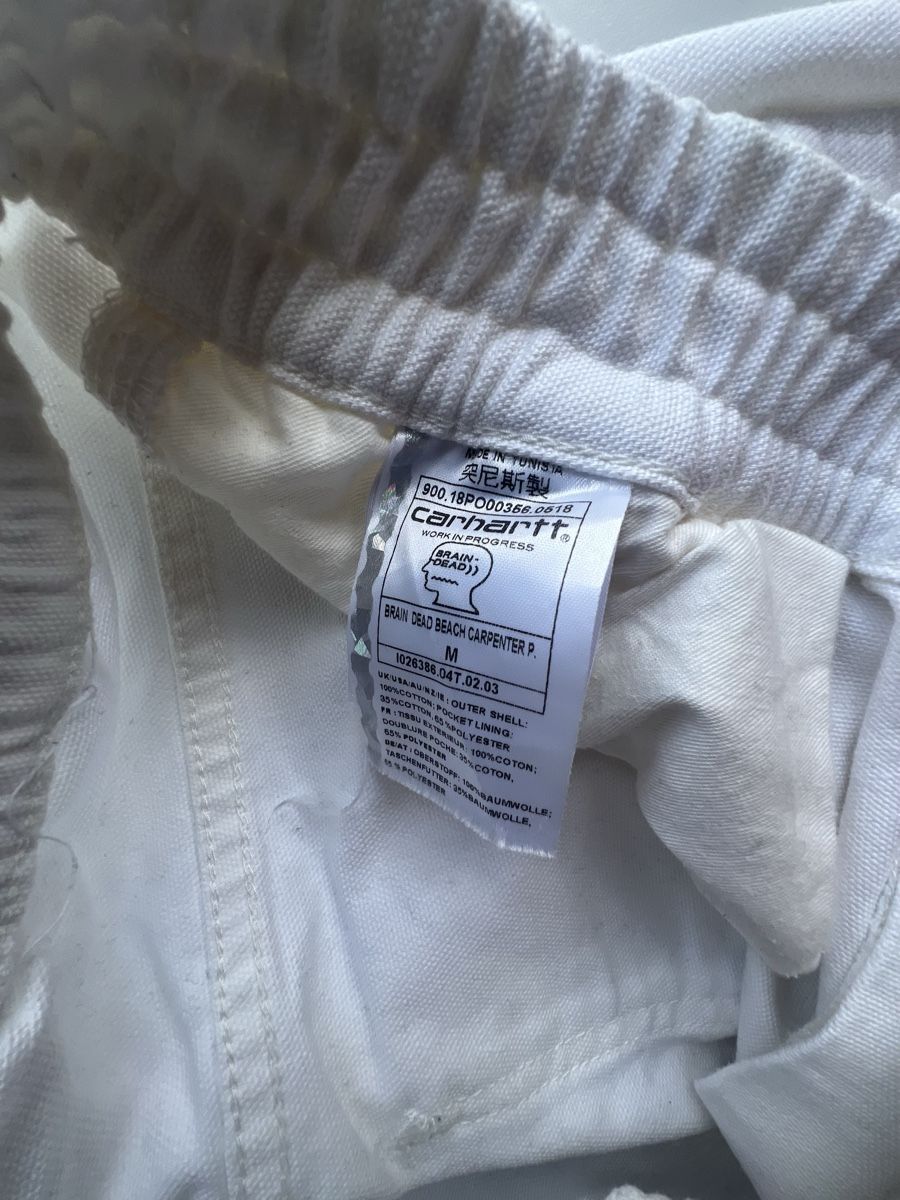 Pantaloni: Carhartt Brain Dead Collab Hose M – Usato da Bern venduto da BestBrandSeller89 4