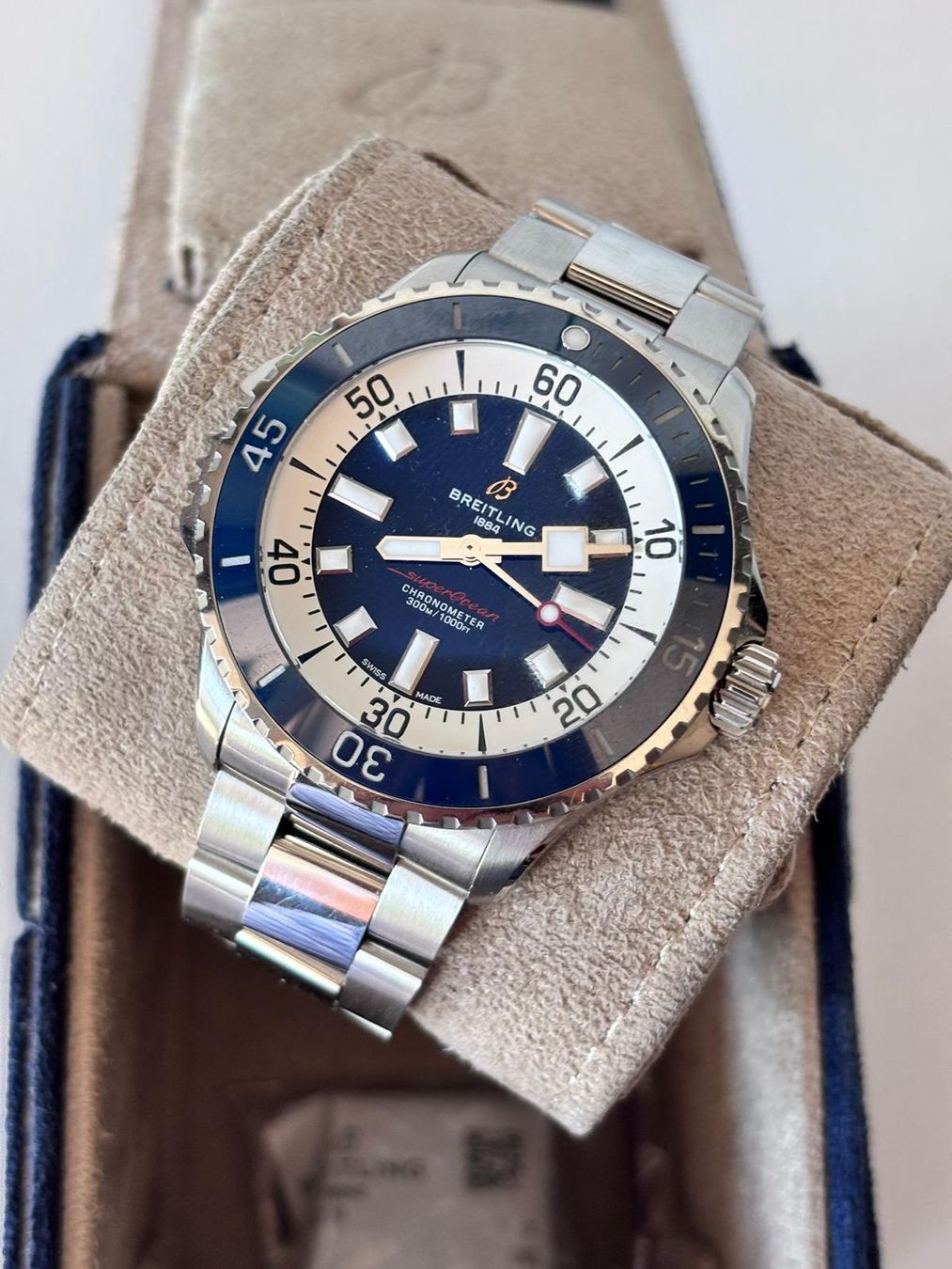 Breitling Uhren: Breitling Superocean 46 - Dark Blue – Gebraucht aus Derendingen von MDPshopandmore 1