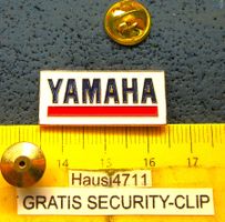 YAMAHA MOTO LOGO SCHMUCK-PIN GEPRÄGT MIT SECURITY-CLIP GOLDI