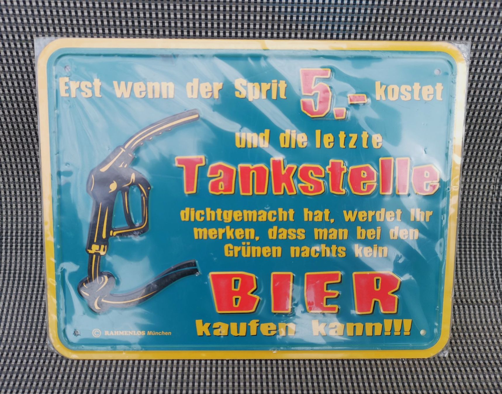 Insegne: Blechschild 220 x 170mm, Neu – Nuovo e nell'imballaggio originale da Giswil venduto da Zumsteed