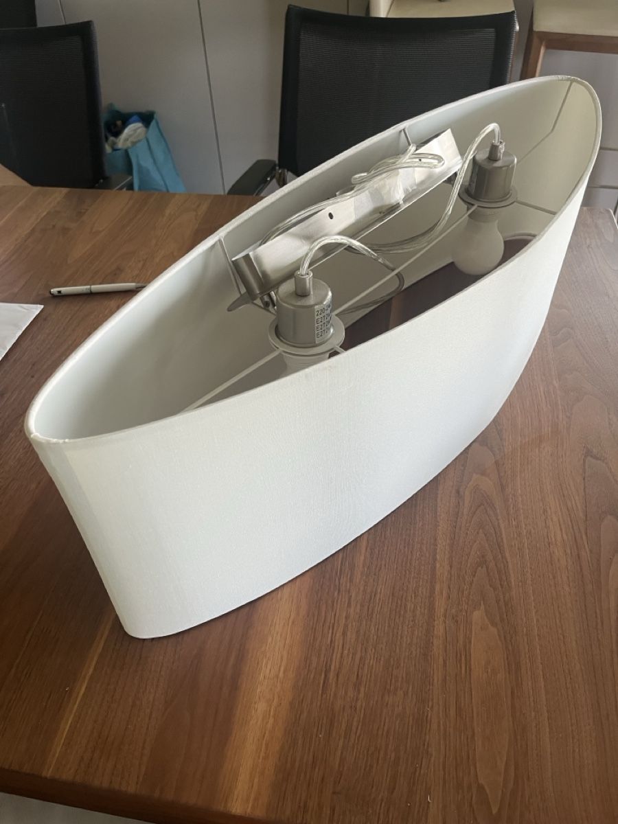Lampadari & plafoniere: Deckenlampe weiss – Usato da Müllheim Dorf venduto da MaximilianMichel