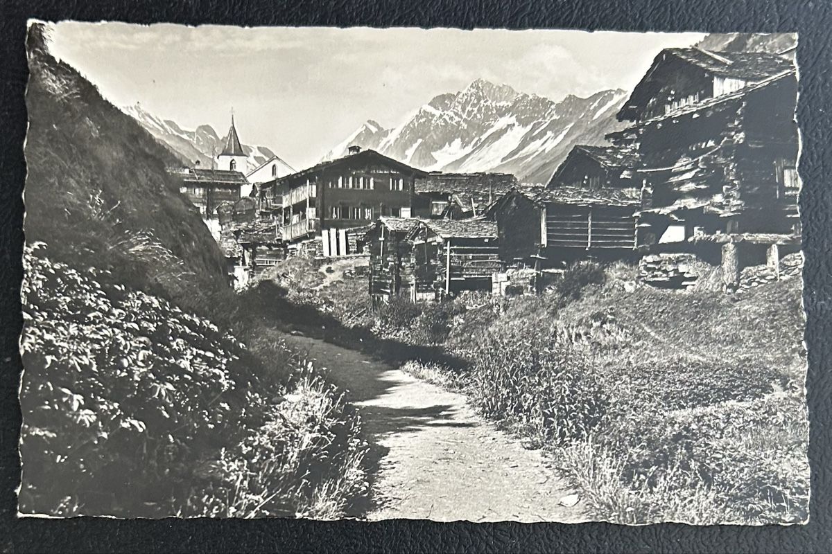 Ansichtskarten: Blatten im Lötschental  – Gebraucht aus Horw von Tellbub