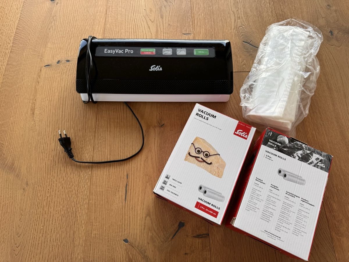 Solis Elettrodomestici da cucina: Solis EasyVac Pro Vakuumierer Typ569 inkl. Folien – Nuovo (secondo la descrizione) da Altendorf venduto da PiaLang 1