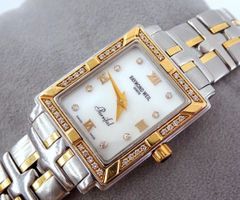 Raymond weil Uhr Parsifal geneve, 18k SS