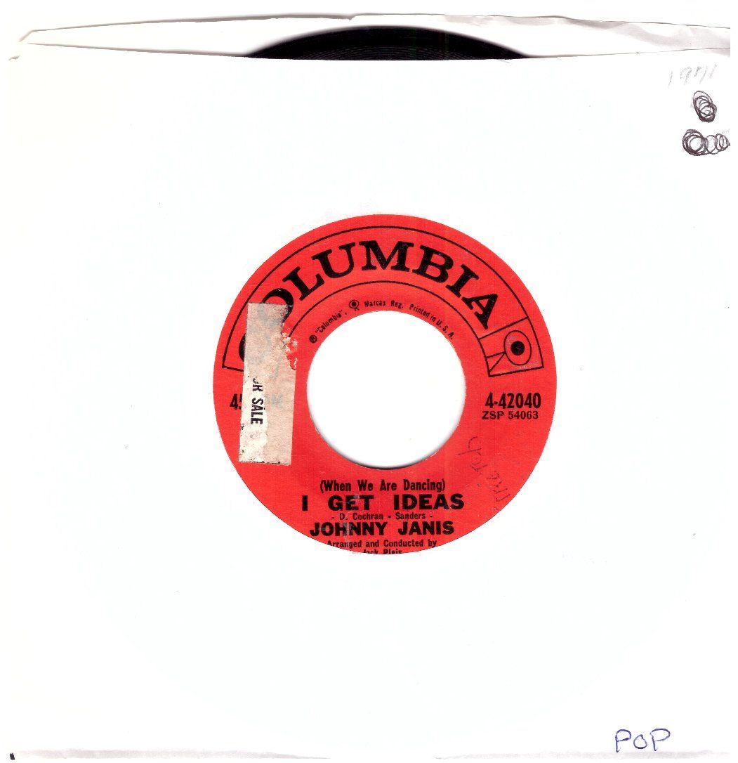 Dischi in vinile: JOHNNY JANIS – Usato da Bassersdorf venduto da house-of-vinyl