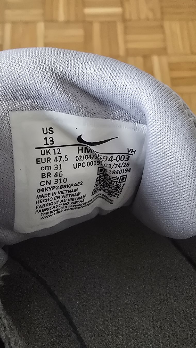 Nike Chaussures hommes: Nike Schuhe Grösse 47,5 – D'occasion à Zürich par rolf290 1