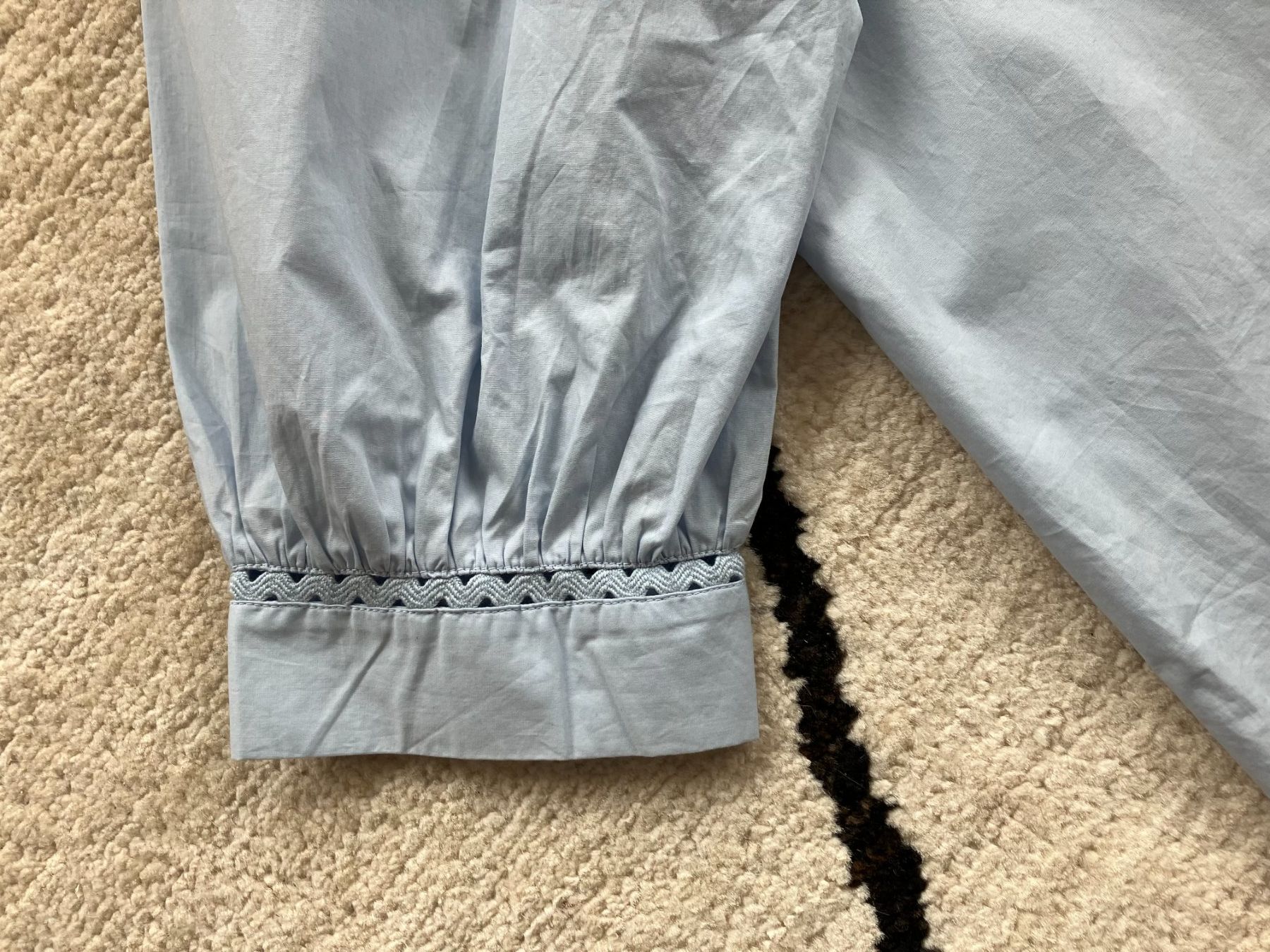 Tommy Hilfiger Chemisiers: Tommy Hilfiger Damen Sommerbluse, hellblau, 36 – Neuf (Voir description) à Baden par jcm_9dkf 5