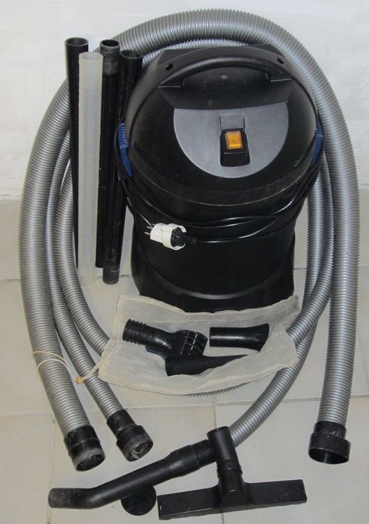 Aspirateur De Bassin AWZ 55098 25 Litres - 4 En 1 (boue, Eau, Sec, Soufflage), 1200W, 4 M De Tuyau - 5