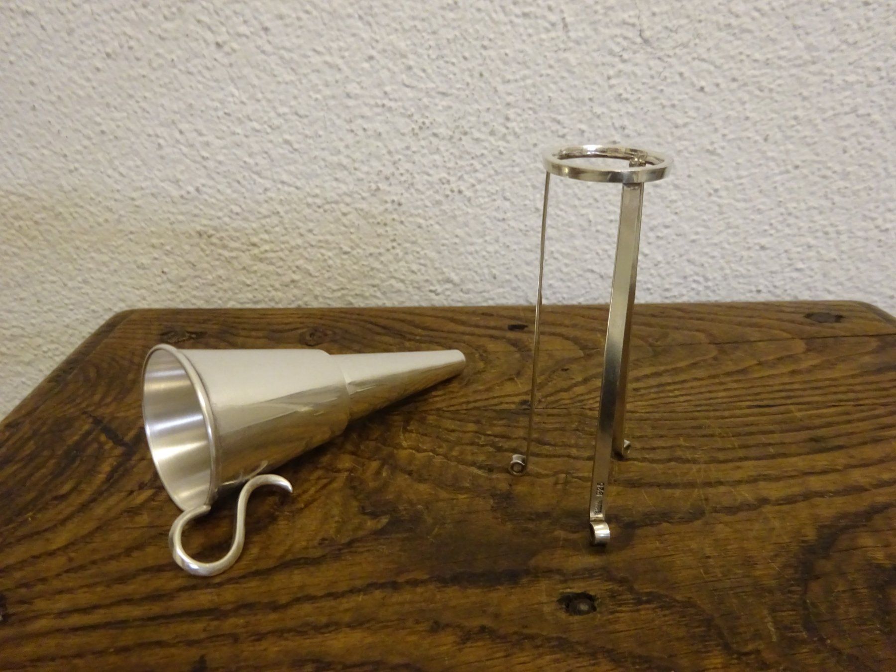 Bicchieri: Bauhaus Becher mit Ständer Absinth / echt Silber – Usato da Oetwil am See venduto da Senegal 4