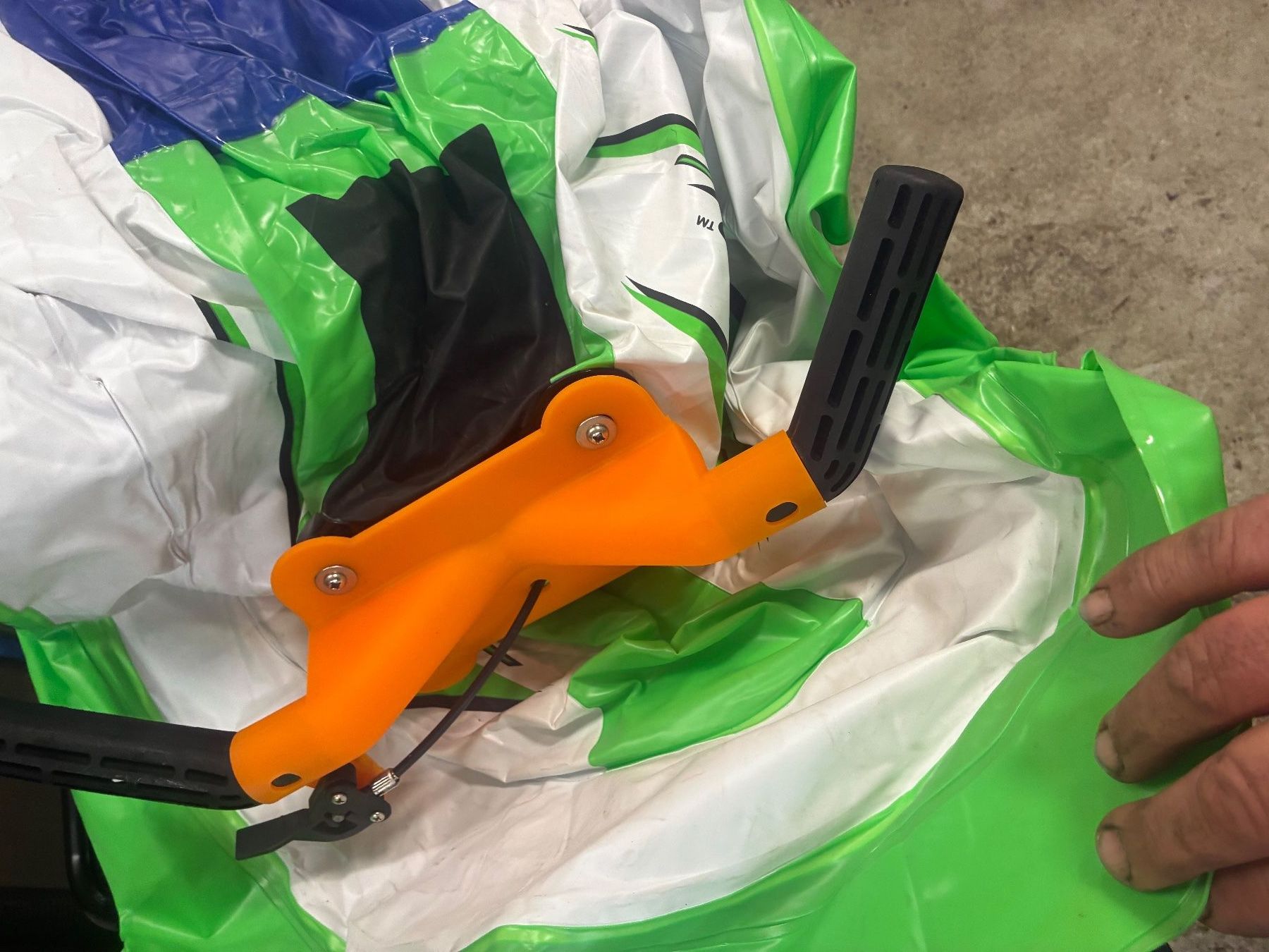 Barche: Mini Gummiboot mit Elektroantrieb – Usato da Zollbrück venduto da outlet16 2