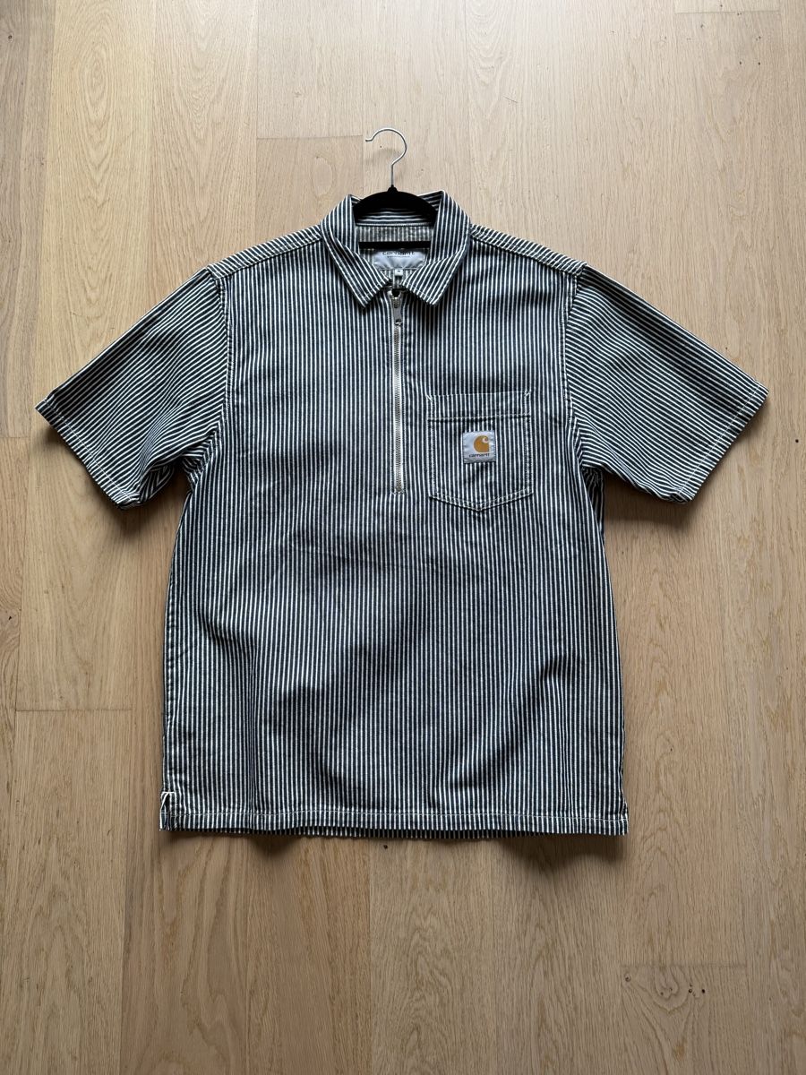 Carhartt Camicie: Gestreiftes Carhartt WIP Kurzarmhemd – Nuovo (secondo la descrizione) da Zürich venduto da sandro_colombini