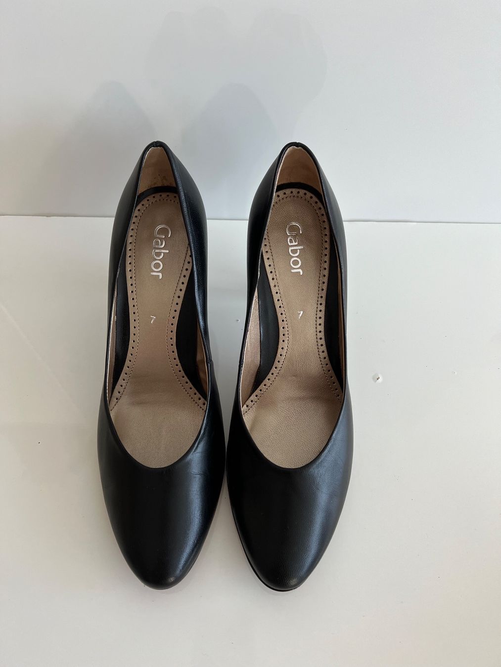 Gabor Damenschuhe: Eleganter Gabor Lederschuhe Pumps Gr. 7 – Neu (gemäss Beschreibung) aus Zollikerberg von car_g26r 1