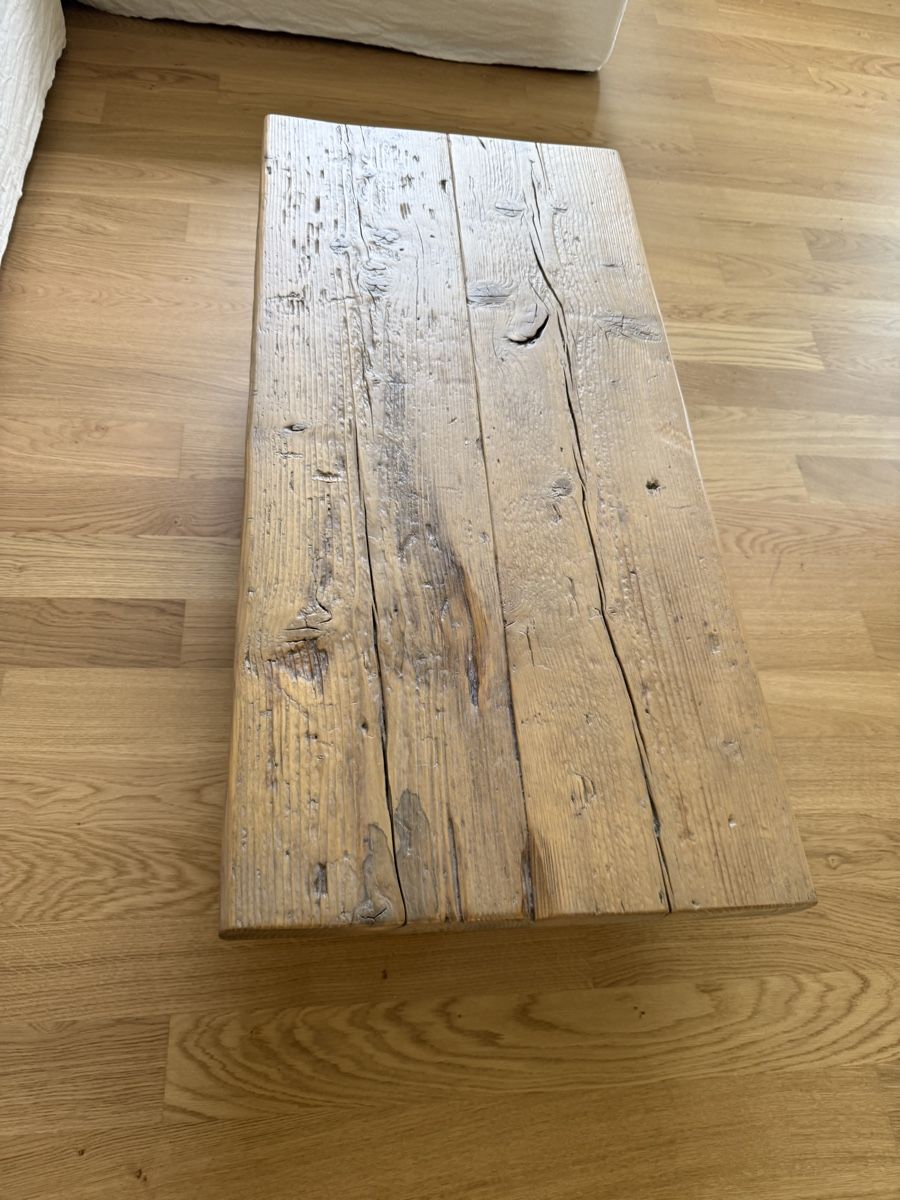 Tavoli: Rustic reclaimed Wood Side Table - Unique Style – Nuovo (secondo la descrizione) da Adliswil venduto da dai_yr5z 2