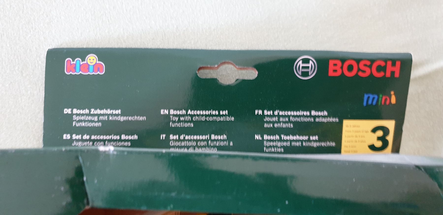 Giocattoli: Bosch kleines Kinder-Bauarbeiterset – Nuovo e nell'imballaggio originale da Zürich venduto da Gabced 2