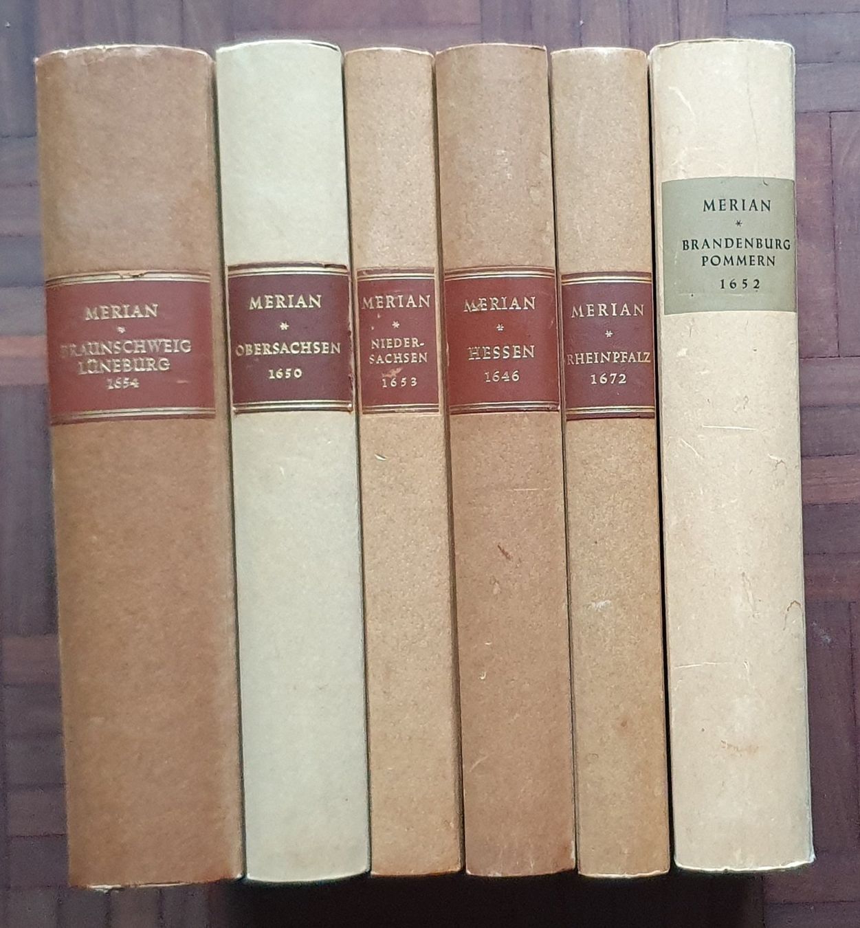 Bücher: Merian Topographia Germaniae - 6 Bücher – Gebraucht aus Kreuzlingen von Rschweiz1