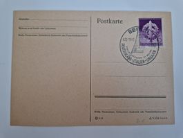 Deutsches Reich Postkarte Briefmarke 1942