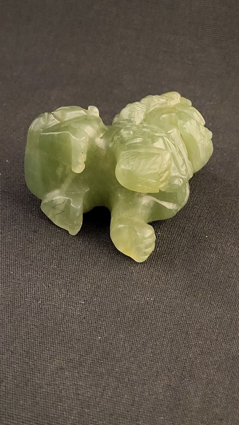 Figurines: Stein-Schnitzerei Foo-Dog – D'occasion à Basel par spinne02 7