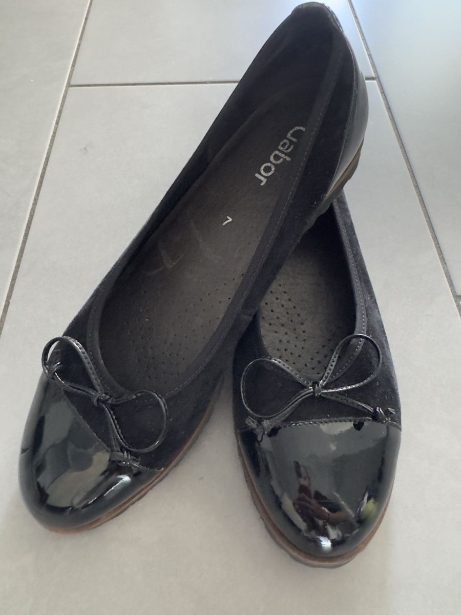 Scarpe da donna: Ballerines Gabor noires, taille 40 – Usato da Saxon venduto da joe_75hb 1