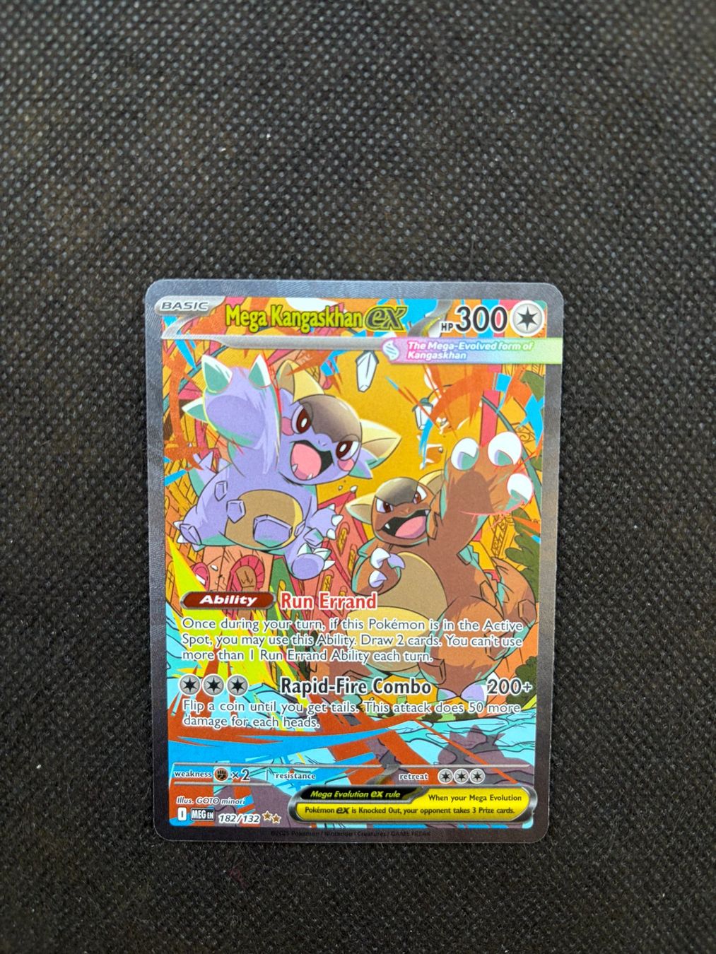 Pokémon Carte collezionabili: Mega Kangaskhan EX 182/132 | Mega Evolution Set | EN – Usato da Küsnacht ZH venduto da Martyn2932 2