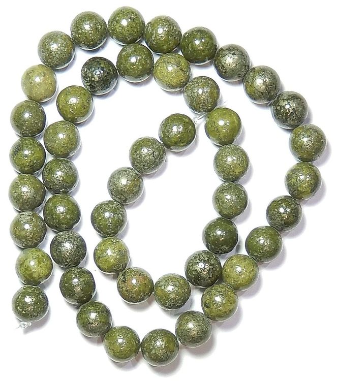 Echter Schungit Perlen Strand - 6mm, 8mm, 10mm Runde Natursteine